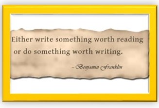 do something worth writing story ideas
